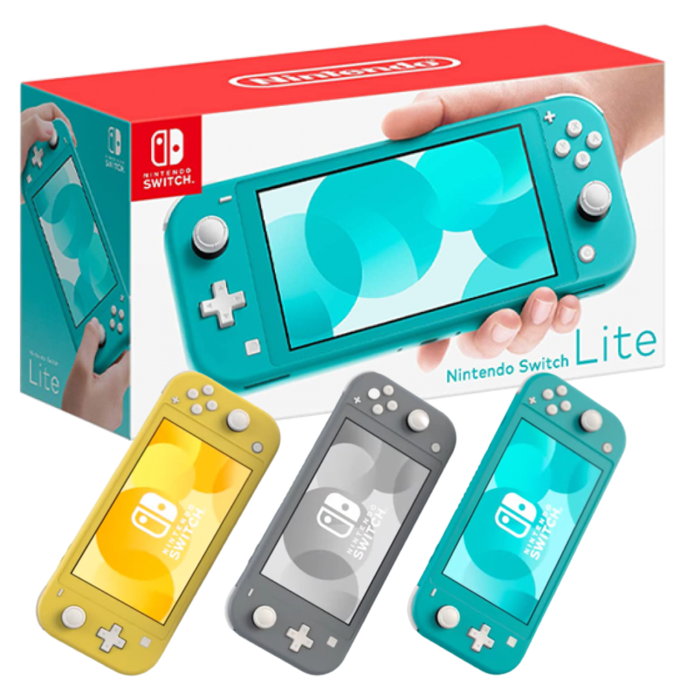 Nintendo Switch Lite three colors